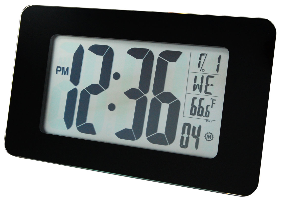 Marathon Watch Company Atomic SelfSetting/Adjusting Wall Clock w